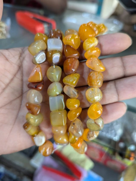 Storm marble beads