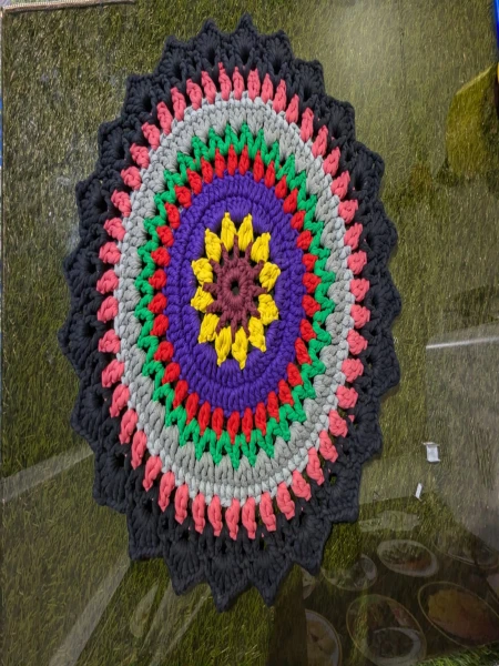 papush   made T shirt yarn