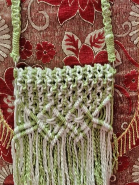 macrame bag handmade