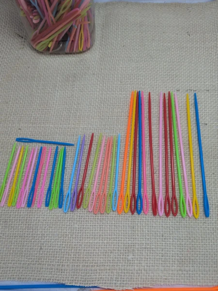 arn Needles Large Eye for Crochet, Crochet Needles for Knitting, Weaving and Sewing