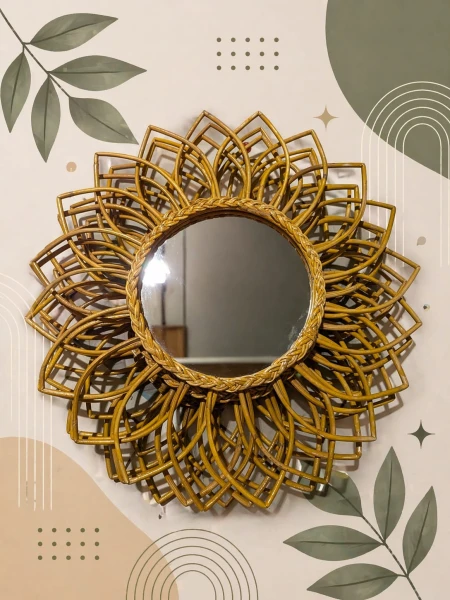 sun flower mirror